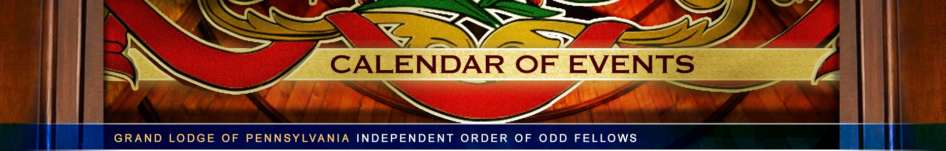 Calendar of Events for the Independent Order of Odd Fellows, PA Grand Lodge.